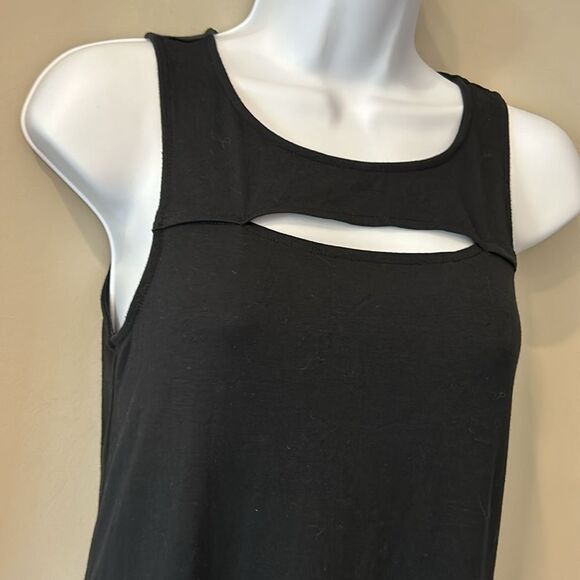 Aeropostale Women's Black Open Chest Sleeveless Mini Dress Size Small - Picture 2 of 8